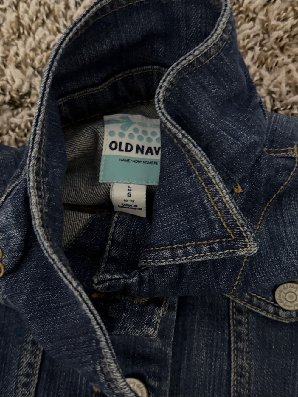 Old navy Girls Denim Jacket - Picture 4 of 4